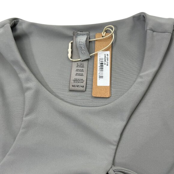 SKIMS Lace Up Super Crop Top Chrome Womens 4X - Picture 5 of 13